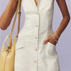 Anthropologie Maeve The Amelia Collared Mini Dress